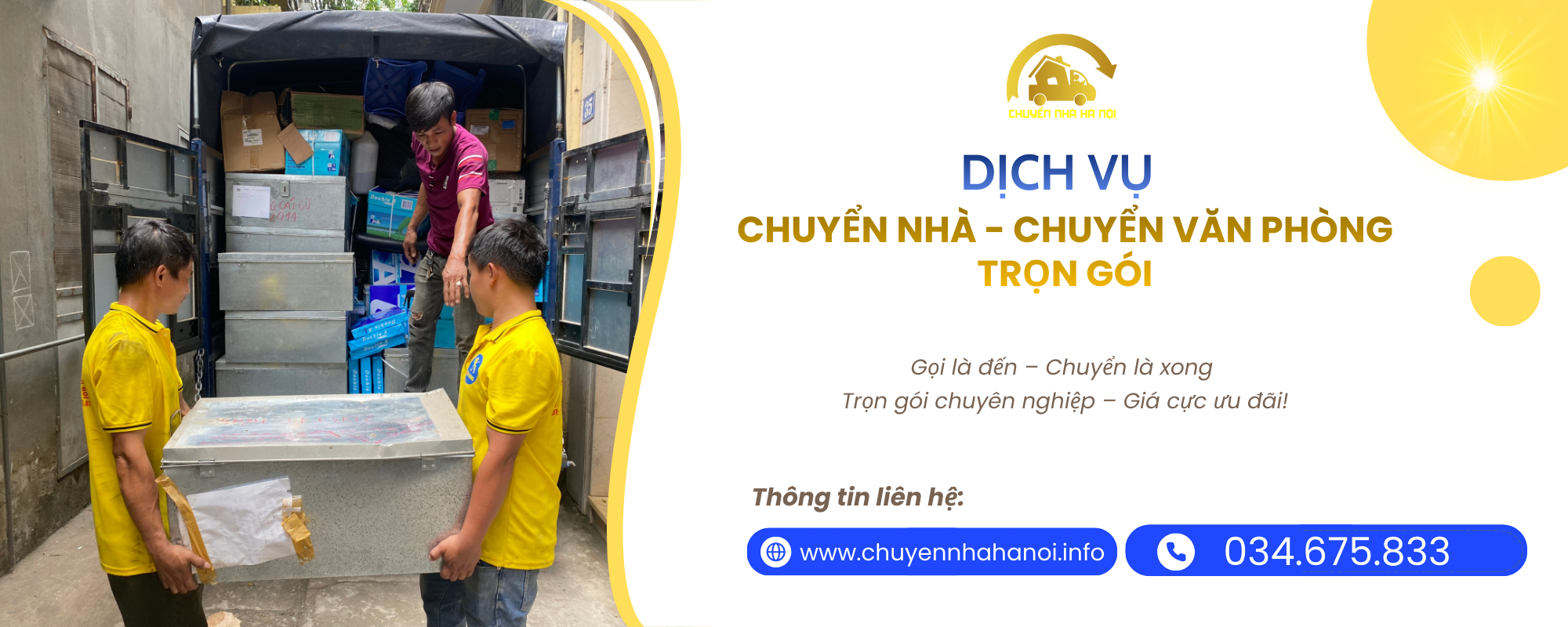 Dịch vụ chuyển nhà, chuyển văn phòng uy tín