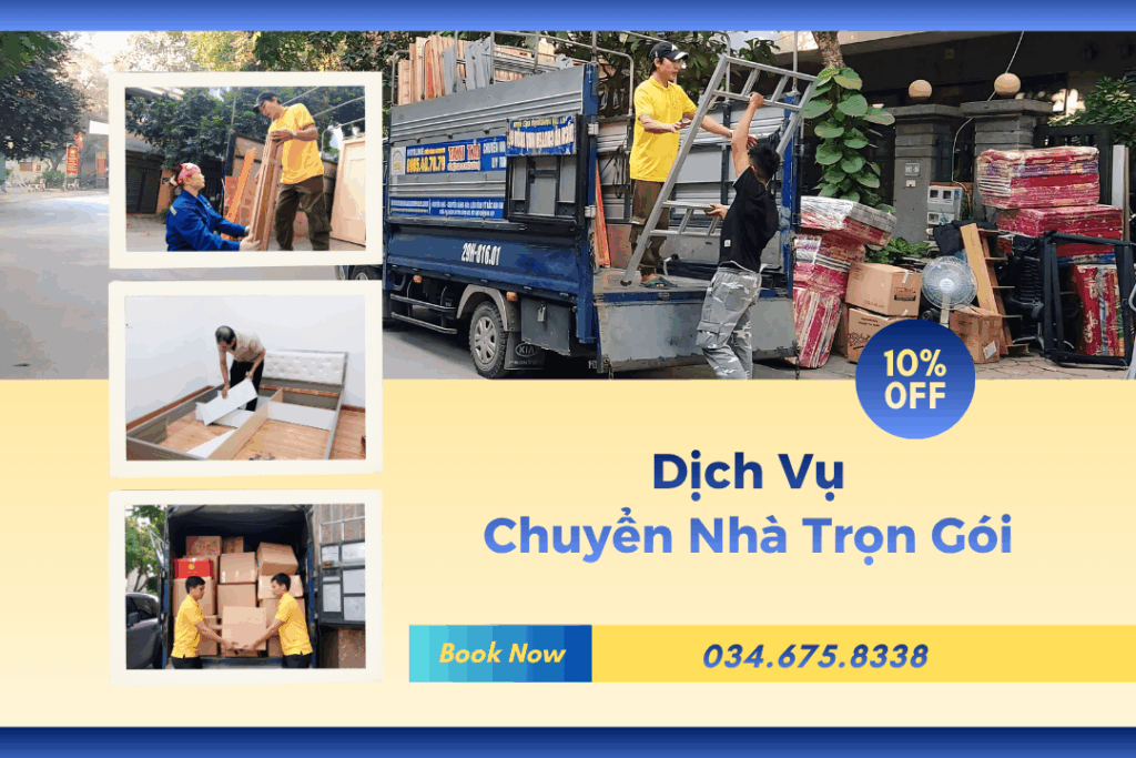 Dịch vụ chuyển nhà trọn gói